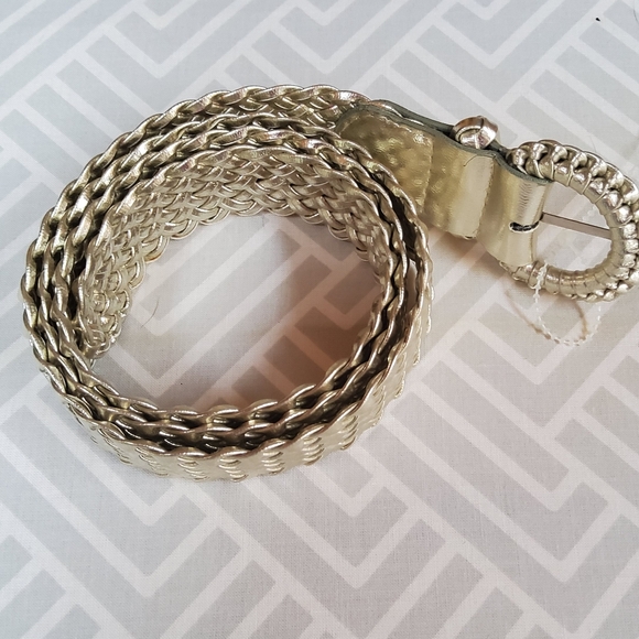Gold Braided Belt - Picture 2 of 5